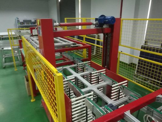 Çin Otomatik PV Modülleri Tampon Güneş Paneli Üretim Tesisi / Depolama Makinesi Tedarikçi