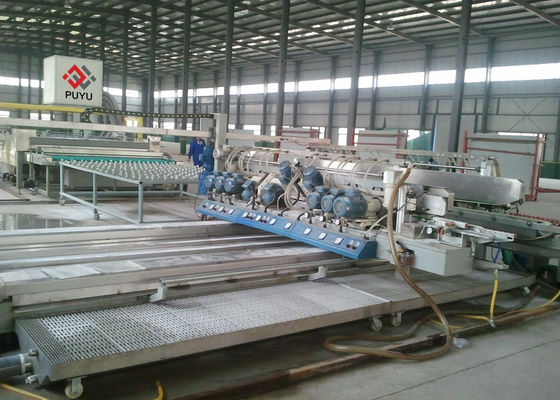 Çin Cam İşleme Makinelerinde 20 22 24 ABB Motorlu Yüksek Hızlı Mimari Cam Kenar Makinesi Tedarikçi